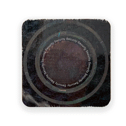 hologram colorful world changing security background eng
